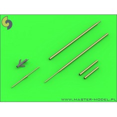 1/48 Sukhoi Su-7 Fitter-A Pitot Tubes and 30mm Gun Barrels