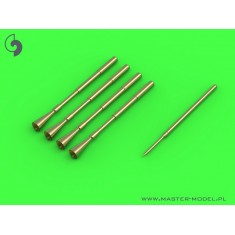 1/48 Douglas A-1 Skyraider 20mm Cannon Turned Barrels with Flash Hiders and Pitot Tube