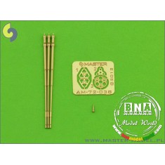 1/72 M197 3-Barrelled Rotary 20mm Cannon - Turned Barrels w/Etched Barrel Clamps