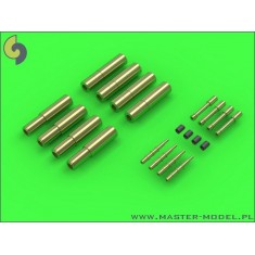 1/72 Fairey Firefly Hispano 20mm Cannons with Uncovered Barrels (4pcs)