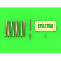 1/72 P-47 Thunderbolt Details set - Browning .50 Blast Tubes, Gunsight & Pitot Tube