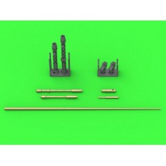1/16 PzKpfw I MG-13K Gun Barrels and Antenna for Takom kit
