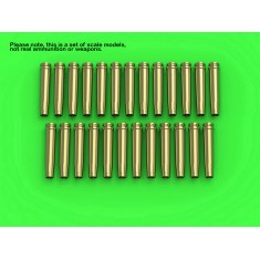 1/35 German 2cm Ammunition for Flak 30/38, KwK 30/38 Empty Shells (25pcs)