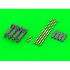 1/35 Flakvierling 103/38 3cm MK103 Autocannon Barrels for Das Werk kit