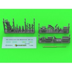 1/35 Browning M2HB .50 cal (12.7mm) for M49 Ring Mount