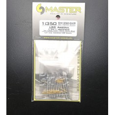 1/350 USS Arizona Armament - 14in + 5in/51 + 5in/25 Barrels