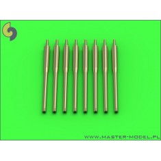 1/350 IJN 12.7cm/50 (5inch) 3rd Year Type Barrels for Turrets w/o Blastbags (8pcs)
