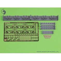 1/350 USN 40mm/56 Bofors Quadruple Mount Ver.1 with Mk-51 Director (6pcs)