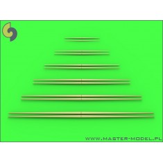 1/700 Universal Yardarms Set No.1 (Length: 5, 7.5, 10, 12.5, 15, 17.5mm, 2pcs each)