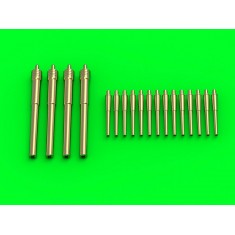 1/700 IJN Mikasa Armament - 30,5cm (4pcs), 15,2cm (14pcs) Barrels