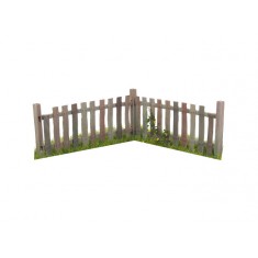1/35 Wooden Fence A (8.5 x 3.5 cm)