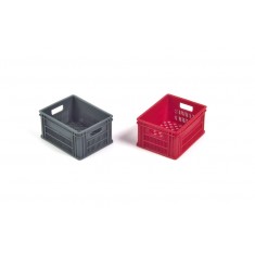 1/35 Plastic Crates B (1.3 x 1 x 0.7cm, 2pcs)