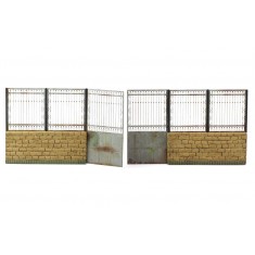 1/35 Metal Fence Big Set with Gate Ver. B
