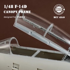 1/48 F-14D Canopy Frame for Tamiya kits