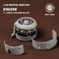 1/48 Lysander Mk.I/III Engine for Airfix Kit