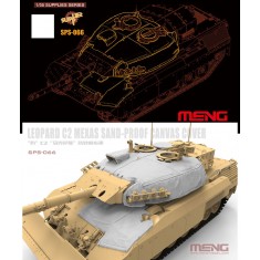 1/35 Canadian MBT Leopard C2 MEXAS Sand-Proof Canvas Cover for #TS041 kits