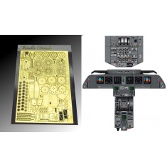 1/144 Douglas MD-11 Detail Set for MikroMir kits (PE & colour dashboard film)