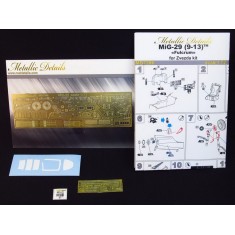1/72 Mikoyan MiG-29 Fulcrum Detail Set for Zvezda kit