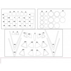 1/48 Boeing B-29 Superfortress Masking for Revel/Monogram kits