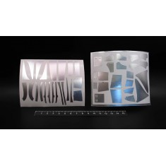 1/48 He 111H-3 / H-6 Exterior Panels Pre-Cut Self-Adhesive Aluminum Foil Set for ICM kit