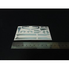 1/32 Yak-9. Exterior Panels