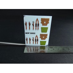 1/32 WWII French Seat Belts