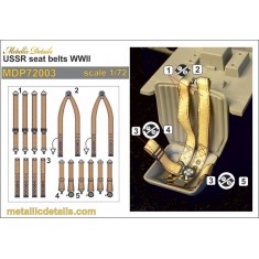 1/72 WWII USSR Seatbelts 3D Decals