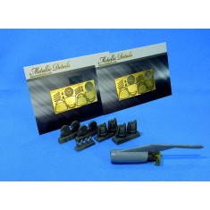 1/144 Ilyushin Il-76 Engines Set for Zvezda kits