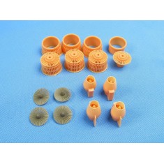 1/144 Antonov An-124 Ruslan Engines (3D-printed) for Revell kits