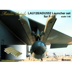1/48 LAU-128/ADU-552 Launchers Set for McDonnell Douglas F-15E Strike Eagle