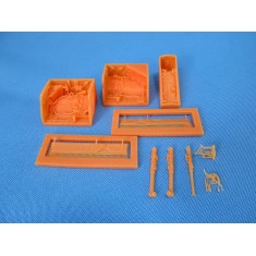 1/48 Mikoyan MiG-27 Wheel Bays for Trumpeter kits