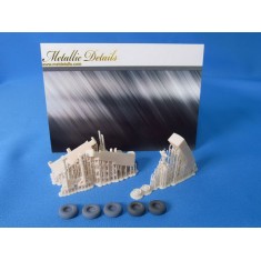 1/48 FMA IA 58 Pucara Landing Gears for Kinetic kits