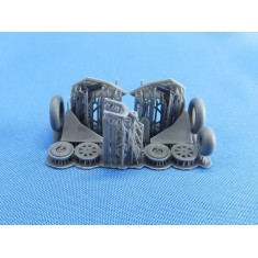 1/48 Mikoyan-Gurevich MiG-17 Landing Gears for HobbyBoss kits