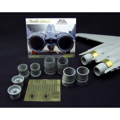 1/48 Mikoyan MiG-29 Jet Nozzles for Great Wall Hobby kits (8 resin parts & 1 PE)