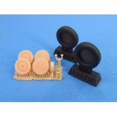 1/48 Gloster Gladiator Wheels for Roden/Merit/I Love Kit