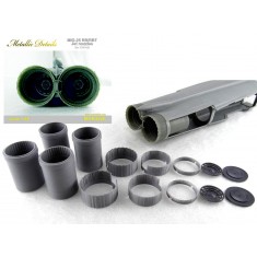 1/48 MiG-25 RB/RBT Jet Nozzles for ICM kits