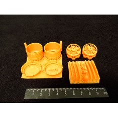 1/48 Bristol Beaufort Cowlings and Engines for ICM kits