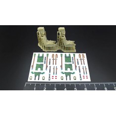 1/48 F/A-18 Hornet/T-45 Goshawk Martin-Baker Mk.14 Ejection Seats Detail Set for 2 Seats