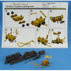 1/48 US Navy Torpedo Loading Cart