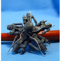 1/48 Mil Mi-24. Main Rotor for Zvezda/Revell/Monogram Kits