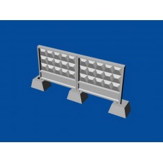 1/72 Russian Concrete Fence PO-3