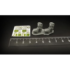 1/72 Martin-Baker Mk.5 Ejection Seats Detail Set for 2 Seats