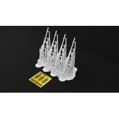 1/72 MG 131 Aircraft Machine Gun (4pcs)