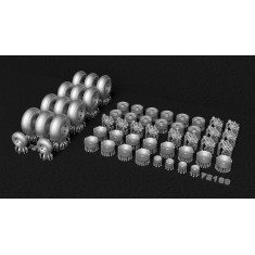 1/72 Airbus A400M Atlas Wheels for Revell Kit
