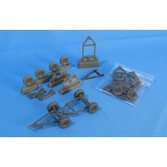 1/72 WWII/Korean War US Universal Trailer Mk. 2 (2 trailers)