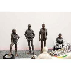 1/20 Audience Figure A-D Full Set (4 Figures)