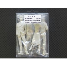 1/20 Audience Figure Full Set B (Ver.E-H 4 Figures)