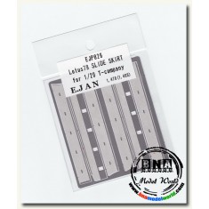 1/20 Metal Side Skirt set for Lotus 79 (for Tamiya kit)
