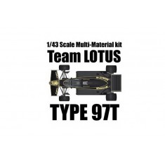 1/43 Multi-Material Kit: Lotus Type 97T Ver.B 1985 Rd.13 Belgian GP