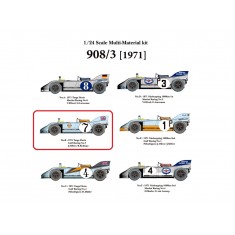 1/24 Full Detail Kit: 908/3 Ver.B '71 Targa.Florio Gulf Racing No.7 JS/BR